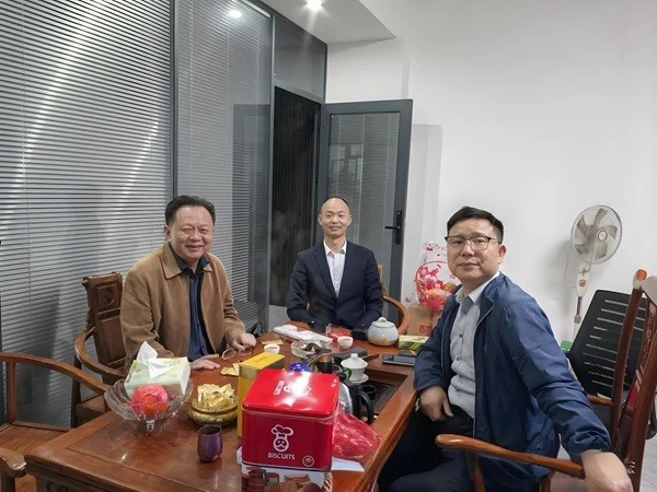 Foshan Metal Materials Industry Association Executive President Li Qiang visited ST Machineries Foshan Metal Materials Industry Association Executive President Li Qiang visited ST Machineries